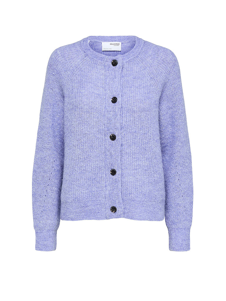 SELECTED FEMME Cardigan SLFLULU Short hellblau | L
